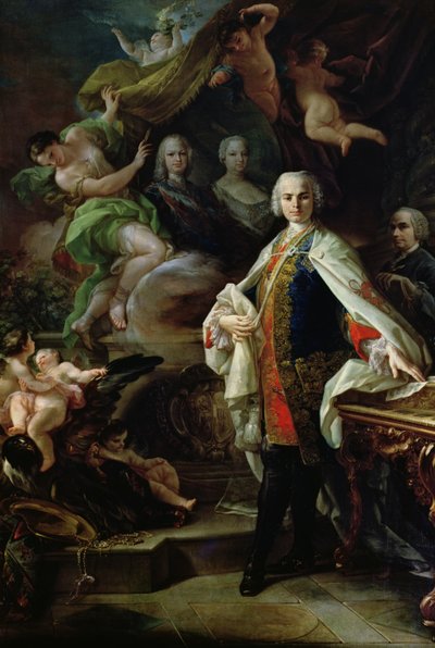 Portrait of Carlo Broschi (1705-82) 